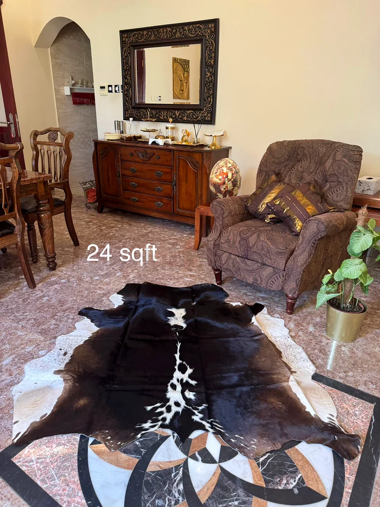 سجادة من جلد البقر632203189113611116