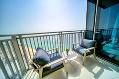 Elegant 2 BR | Full Sea View | No Commission