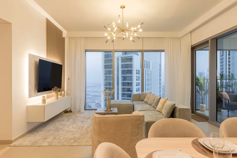 🔥Hot Offer🔥 Brand new | 3BR + Maid in Downtown | High Floor | Burj Khalifa View!63817693826178111
