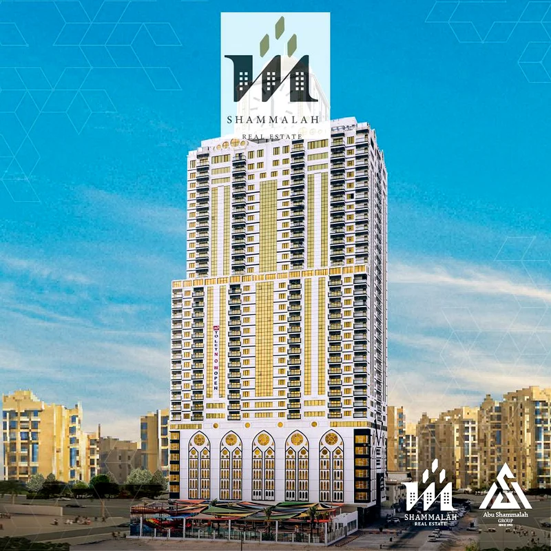 شقق فاخرة في أبراج عجمان كلاك تاورز، مرجعي 0363720507182977110