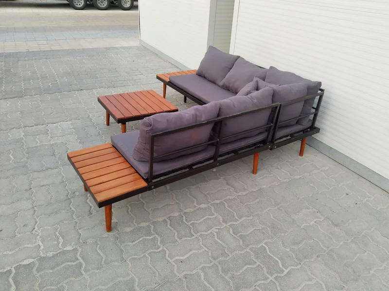 Stylish Outdoor Sofa Set with Coffee Table63220328239361112