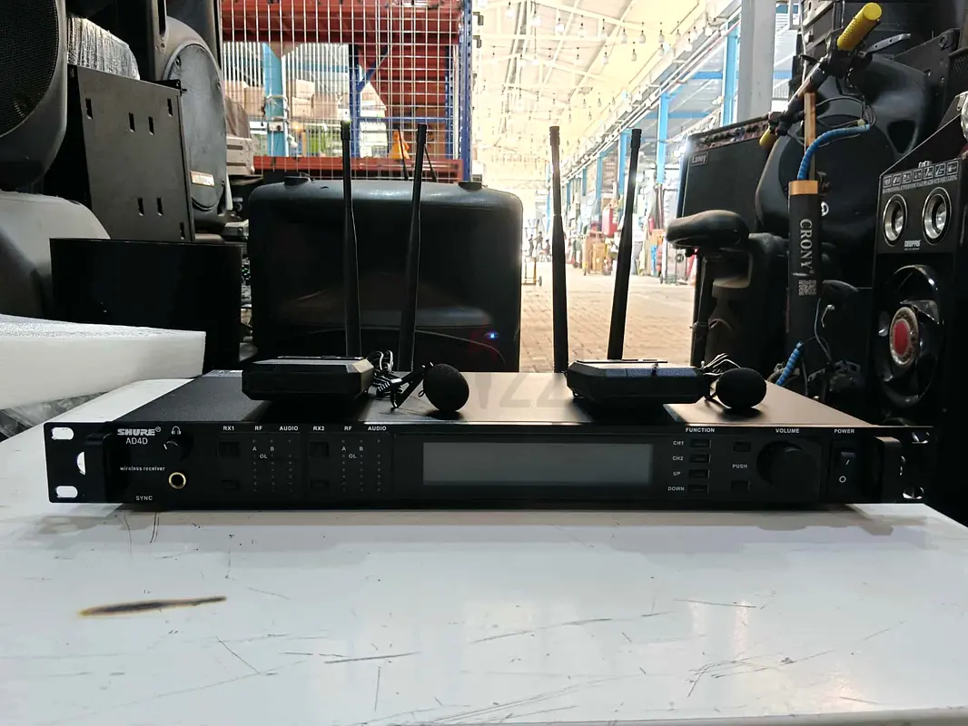 Professional Wireless Microphone System for Crisp Sound Quality
