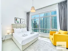 Elegant 2BR in Lofts West with Iconic Views | Downtown Dubai