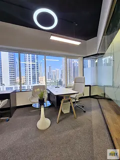 Ready-to-Use Office with Spectacular Burj Khalifa View - 1-Time Payment Offer!