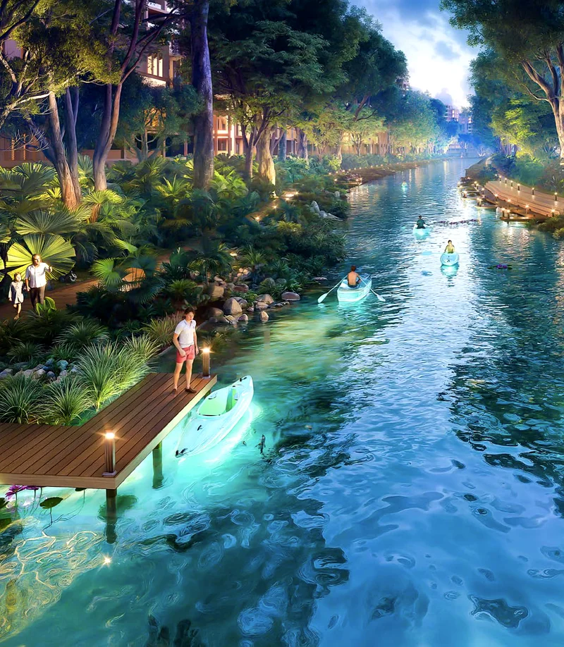 DAMAC Islands – 4-Bedroom Townhouse in Bora Bora Cluster with Private Garden and Lagoon Access62929649632770113