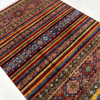 153 x 205 cm | New Handmade Beautiful Khorjin Fine Quality Carpet