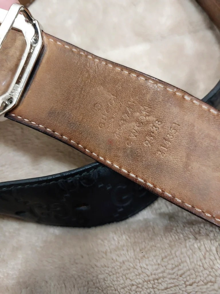 Gucci belt monogram original63239607642755113