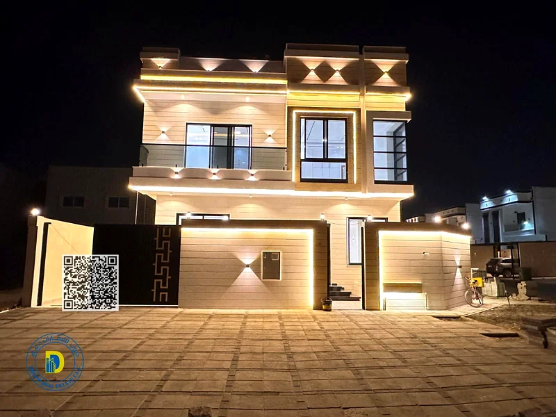 Hurry up  and get a ready to move in luxury Villa In The Best Location In Al helio 2 Ajman including fees free hold all nationality63896628686339111