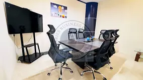 HURRY UP! BEST OFFER IN 1 YEAR | FURNISHED OFFICE WITH EJARI | DEWA CHILLER WIFI FREE