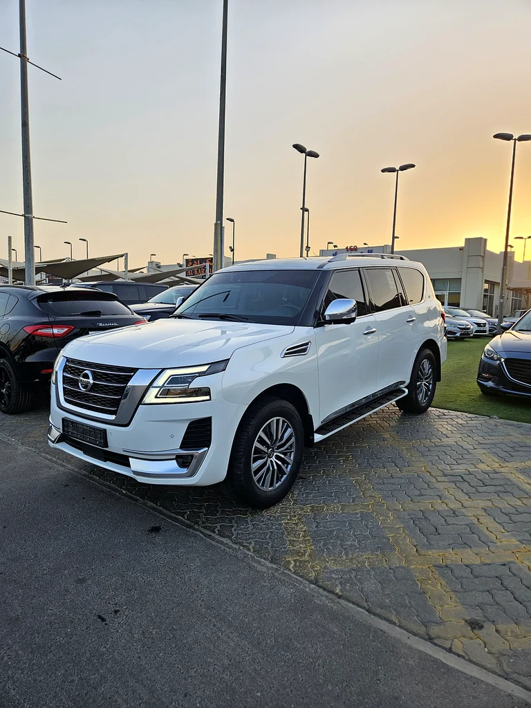 2,490 AED PER MONTH | NISSAN PATROL V6 PLATINUM 2021 | GCC SPECS | ORIGINAL PAINT | LOW MILEAGE!63158341517825111