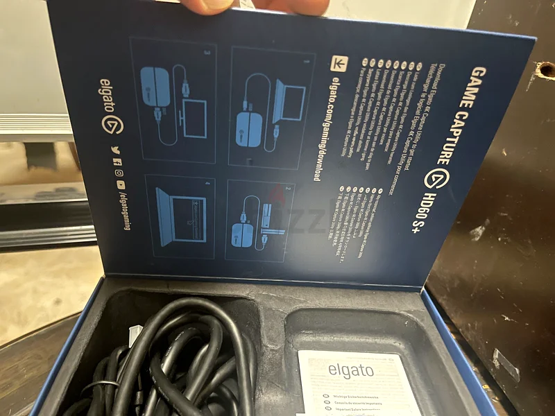 Elgato Game Capture HD60 S+ مع العلبة63203701707650111