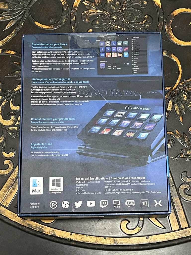 Elgato Stream Deck - وحدة تحكم إنشاء المحتوى الحي63203701700481112