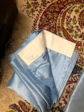 Sky Blue Color Curtain