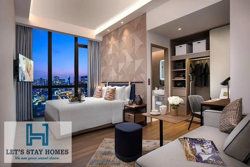 Hot Offer | Furnished | With Kitchen | Walk to Metro | Pool & Gym Access | Secure Hotel63168979916545114