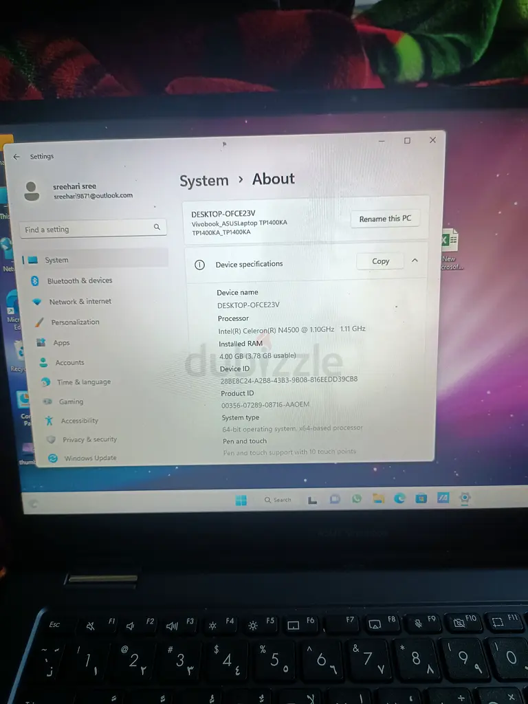 Asus vivobook63254990610690112