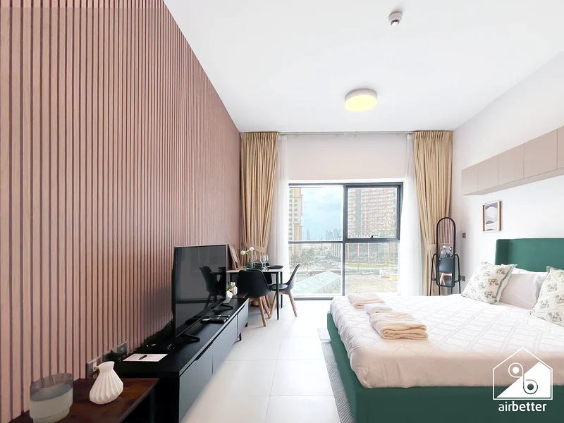 Modern Studio | Al Waleed Garden 2 Incl All bills included+ Wi-Fi + Parking63830359479939114