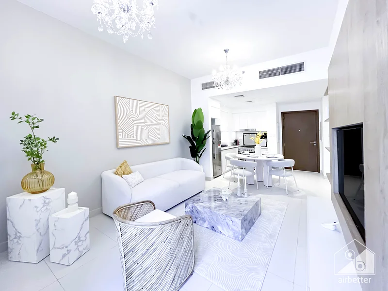 Modern 1BHK with Balcony | Bills Included | Park Point B, Dubai Hills63830741420290110