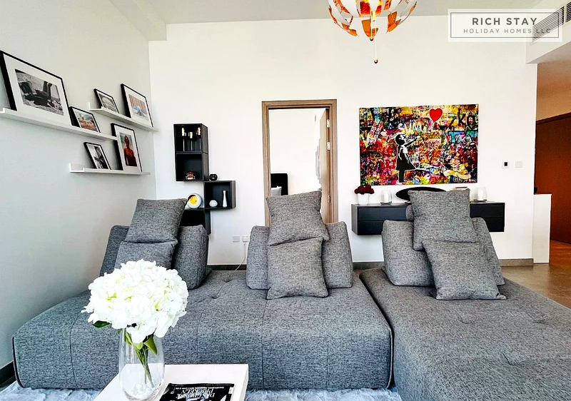 Spacious 1BR | 2 Balconies | Full Marina & Sea view | Low-floor63817693993602112