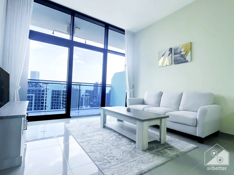 Stylish 1BHK with Balcony on 29th Floor – All Bills Included in Merano Tower63836086877569110
