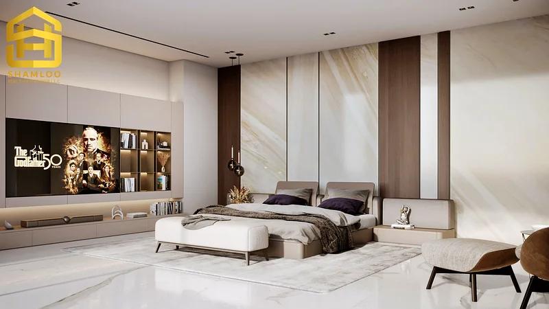 بنتهاوس فاخر بتصميم أنيق - تخطيط واسع63186716747139113