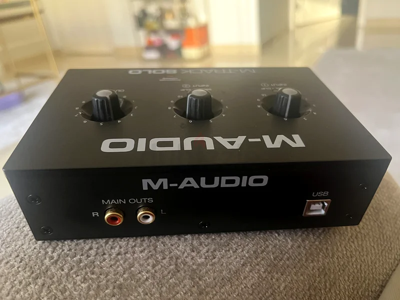 M-Audio M-Track Solo – Usb Audio Interface For Recording,632272776080661124