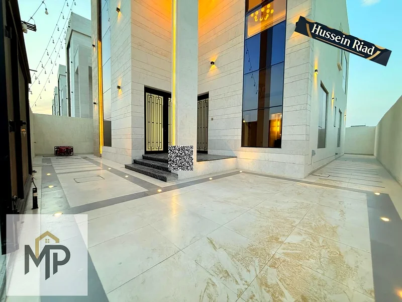 🏡🏊 A villa including registration fees, two floors, a roof, and a 10-meter setback in front of the villa. Here is the most luxurious villa in the Al63899656629250114