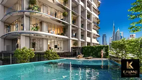 FULLY FURNISHED WITH PARTIAL BURJ AND POOL VIEW