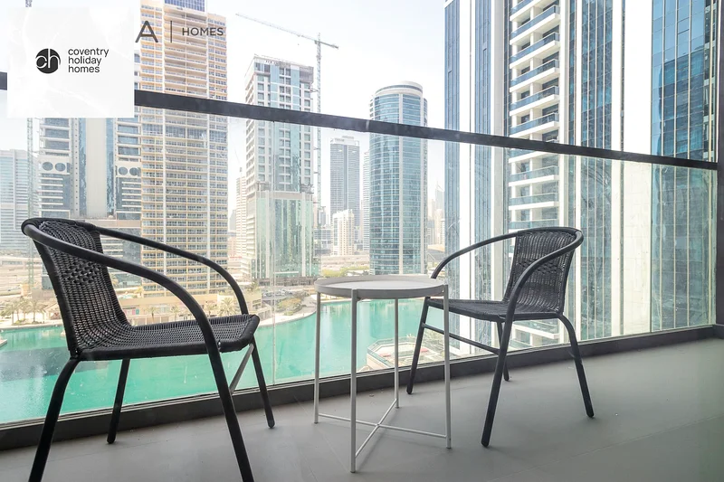 ✨ عش في قلب JLT في مبنى MBL Royal! ✨ شقة جديدة وعصرية بغرفة نوم واحدة بإطلالة على البحيرة في JLT63831433112577110