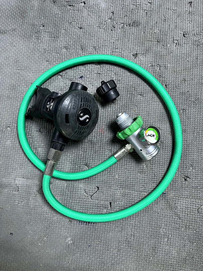 DiveRite O2 Deco regulator63241122813442111