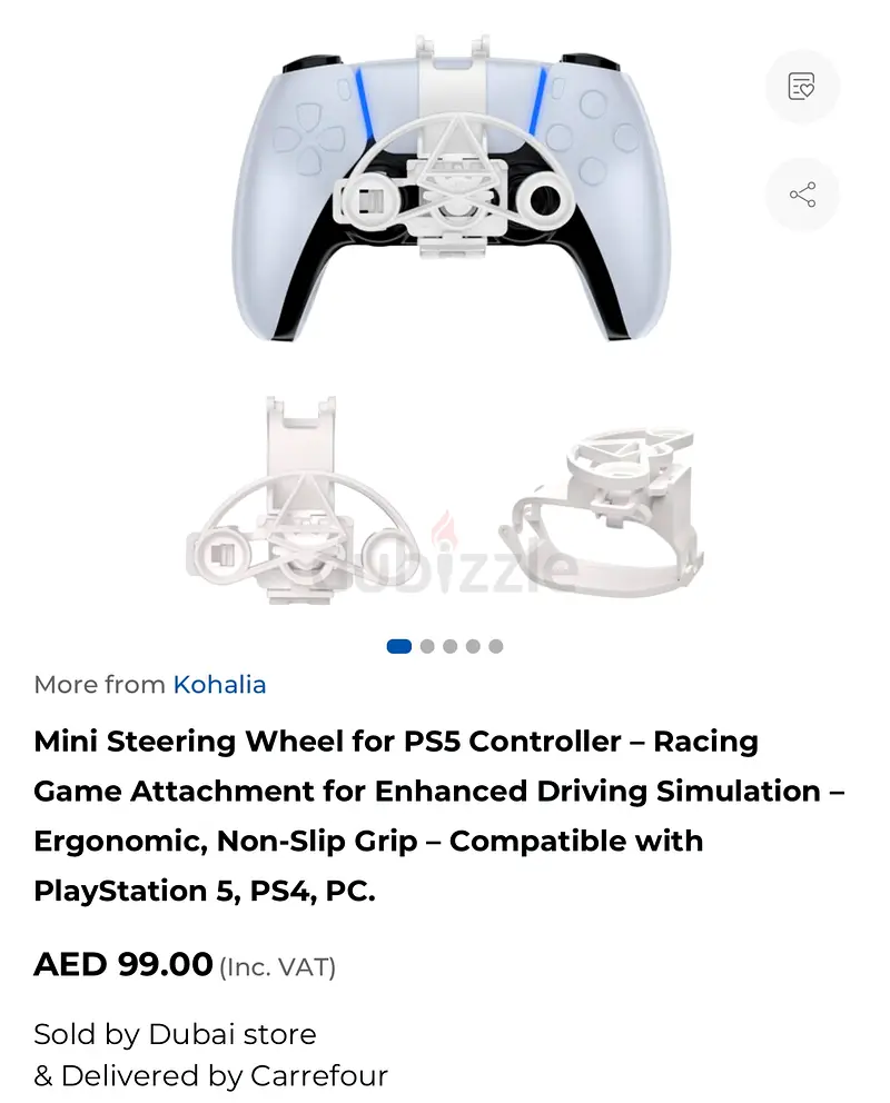 Mini ps5 controller wheel63229685081217112