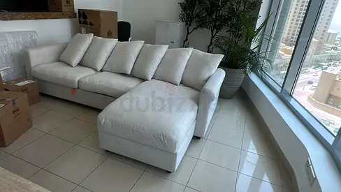 IKEA gronlid Stylish L-Shaped Sofa bed for Modern Living Spaces