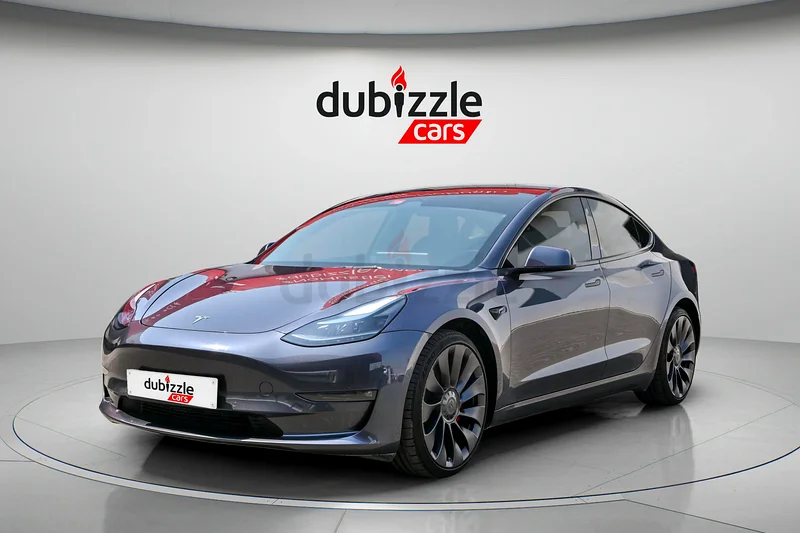 AED 1290/month | 2023 Tesla Model 3 Performance | GCC Specs | Ref#33195363176169515523112