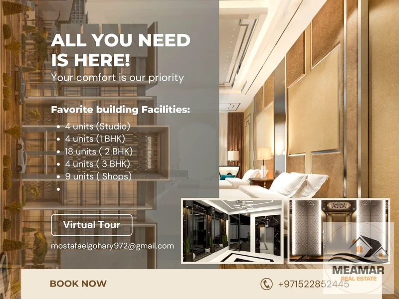 "Prime Investment Opportunity: Brand New Residential & Commercial Building in Al Yasmeen – High Rental Income & Strategic Location!"63249741536129111
