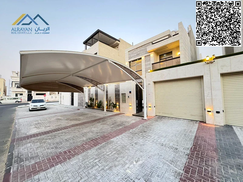 تشطيب سوبر ديلوكس * السعر يشمل الكهرباء والمياه ومكيفات الهواء * الطابق الأرضي والطابق الأول والسطح * 3 شلالات * مظلة *63872045376770110