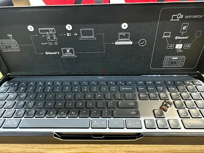 LOGITECH MX KEYS ADVANCED WIRELESS IIIUMINAT KEYBOARD63254496078595112