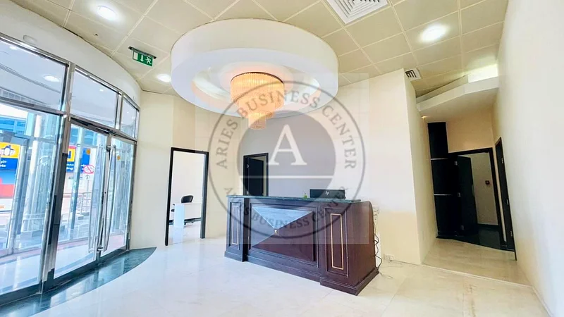 Separate Furnished Office With All Utilities Included Furnished Office With All Facilities  | Dewa Chiller Wifi Free | Prime Location62935673484290111