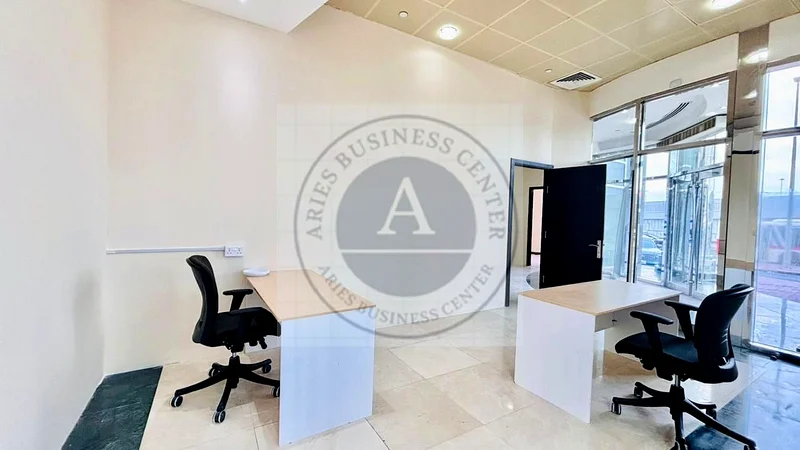 Separate Furnished Office With All Utilities Included Furnished Office With All Facilities  | Dewa Chiller Wifi Free | Prime Location62935673484290114