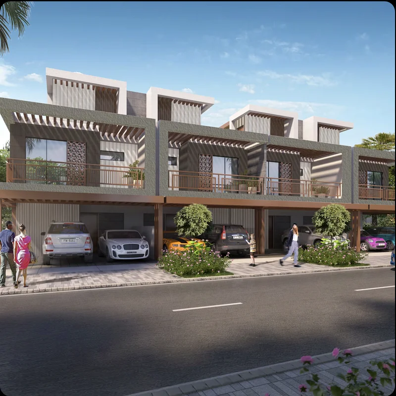 3 and 4 Bedroom Townhouses in Camelia Villas | DAMAC Hills 2 | Handover Expected June 202564005838617729111