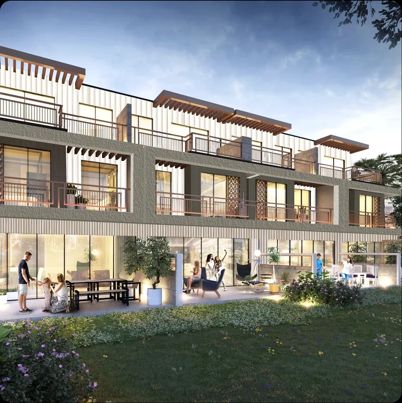 3 and 4 Bedroom Townhouses in Camelia Villas | DAMAC Hills 2 | Handover Expected June 202564005838617729110