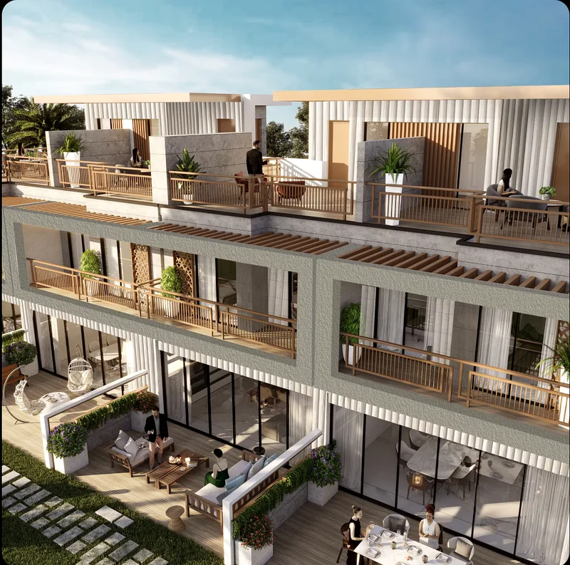 3 and 4 Bedroom Townhouses in Camelia Villas | DAMAC Hills 2 | Handover Expected June 202564005838617729112