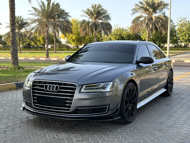 أودي — A8L - 2015 - كاميرا بانورامية كاملة 360 درجة، حالة جيدة جداً، من دول مجلس التعاون الخليجي63168028491649112