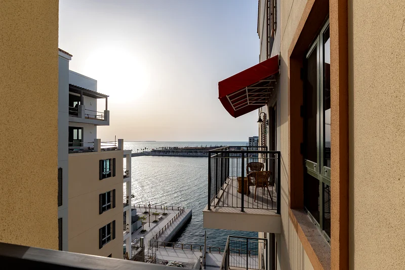 ity and Sea Views | 1BR Port de La Mer Near Beach63828583473282112