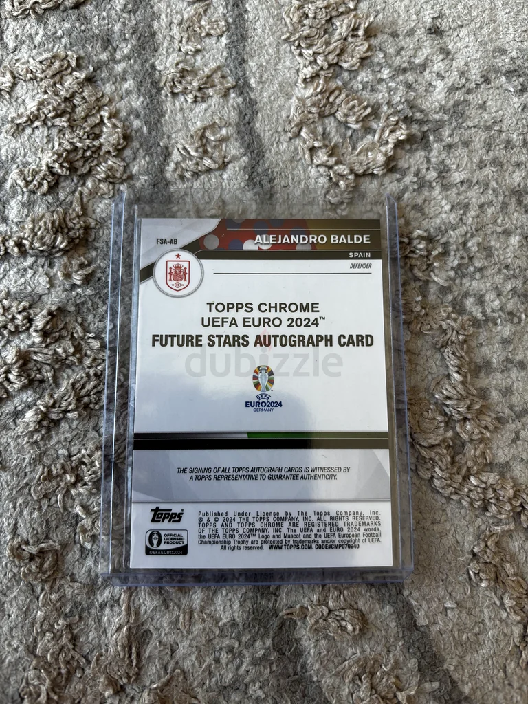 Rare Alejandro Balde Autographed Card - Future Stars!63210878377731111