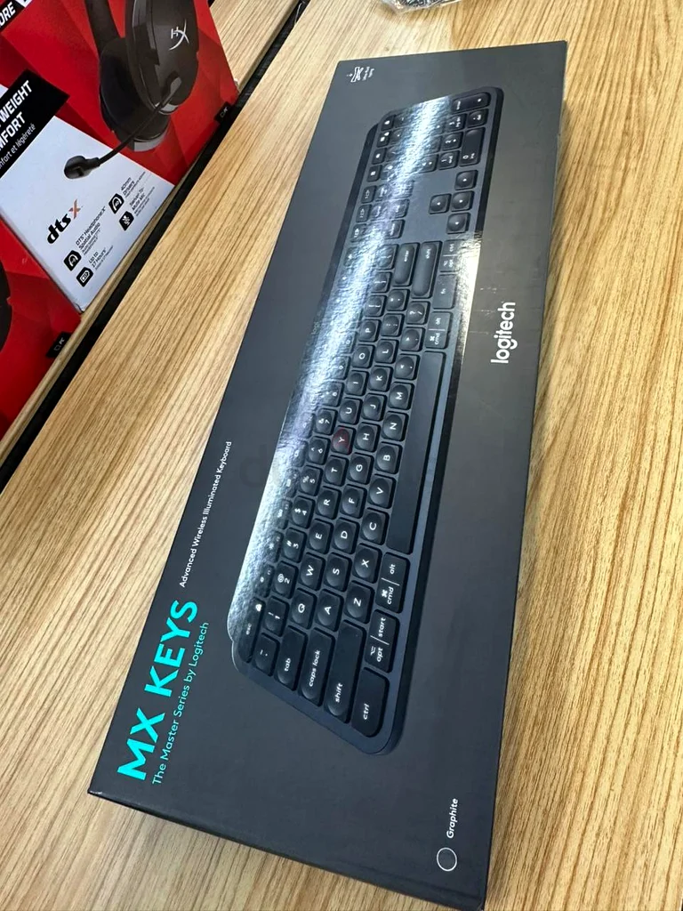 LOGITECH MX KEYS ADVANCED WIRELESS IIIUMINAT KEYBOARD63254496078595111