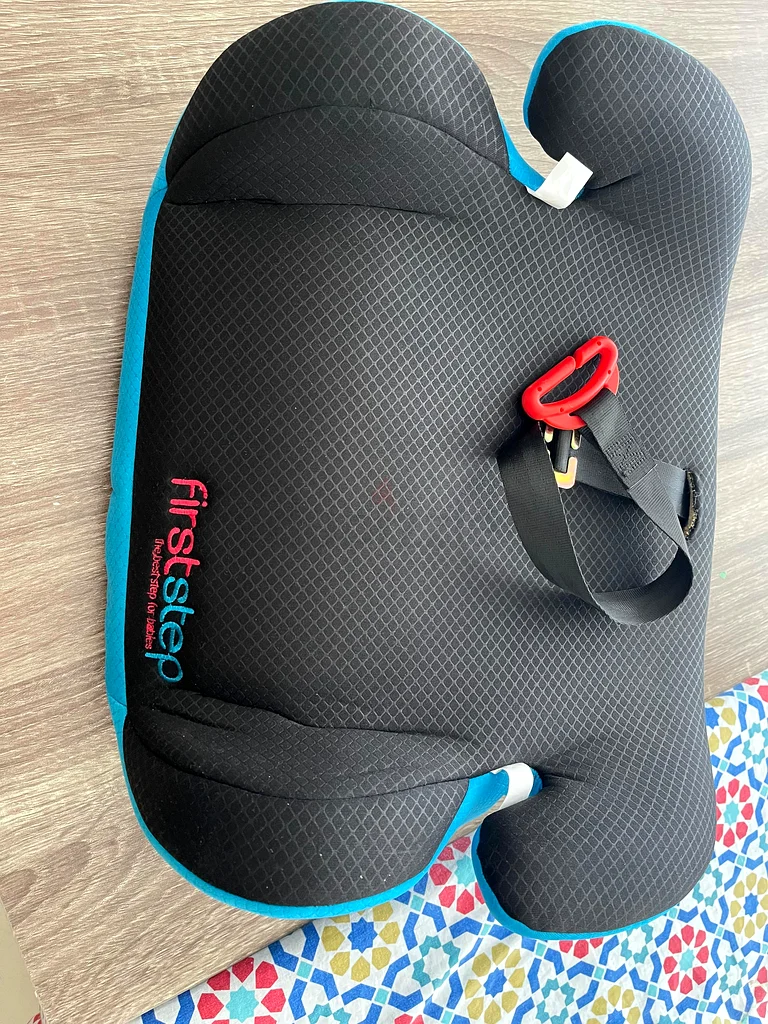 Safety First: First Step Baby Car Seat Harness Cushion Car Booster Seat Brand New Never Used632063945066261123