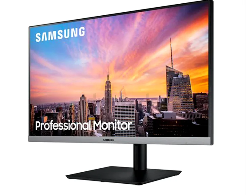 شاشة سامسونج 24 بوصة من نوع PLS مع محور USB - بدقة Full HD، طراز S24R650F63167113401730112