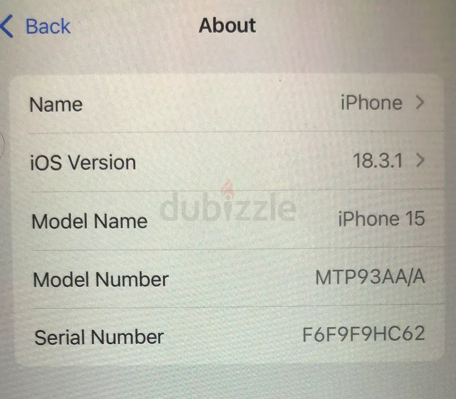 iPhone 15 plus condition 10/1063213930794881114