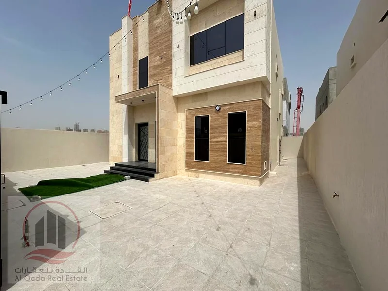 For sale, a villa in Ajman Al Helio, 3 master rooms, a Majles room, a hall, and a maid’s room, free63187219351682111