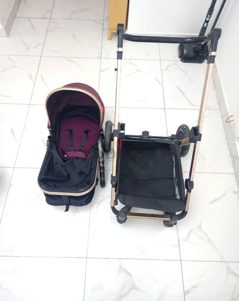 عربة أطفال أنيقة ومريحة للبيع!63206385576834111