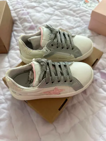 Naturino leather sneakers for girls size 26